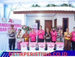 Peringati HKGB Ke-74, Ketua Bhayangkari Daerah Bali Resmikan Bedah Rumah dan Gelar Baksos di Karangasem
