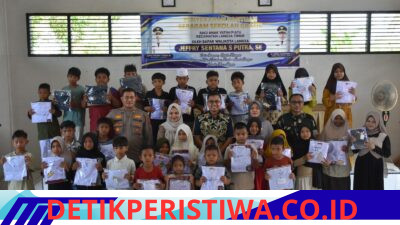 Wali Kota Langsa Mengapresiasi Program Bantuan Peralatan Sekolah Bagi Anak Yatim