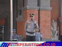 Polda Bali Gelar Apel Kesiapan Pengamanan Kunjungan Kerja Presiden Republik Indonesia, di Provinsi Bali