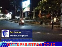 Atensi Beat 1, Unit Turjagwali Menyusuri Jalan Kesatrian, Diponogoro dan Kartini Melalui Giat Blue Light Patroli Barcode