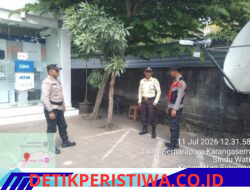 Melalui Giat Patroli Barcode KRYD Polsek Sidemen Intensifkan Pengamanan di Kawasan Objek Vital dan Kawasan Wisata