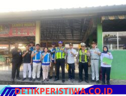Keselamatan Penumpang Jadi Prioritas, Satlantas Polres Gresik Bersama Dirjen Hubdat Gelar Ramp Check Bus di Rest Area 726 B