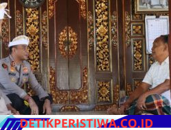 Pererat Tali Silaturahmi, Kapolres Karangasem Kunjungi Tokoh Agama Ida Pedanda Gede Made Bajing