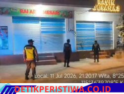 Ciptakan Rasa Aman pada Malam Hari, Polsek Bebandem Gelar ‘Blue Light Patrol’ di Jalur Rawan dan Pemukiman Penduduk 