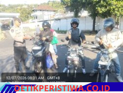 Cegah Curanmor dan Keluar Masuknya Barang Ilegal, Polsek Kawasan Pelabuhan Padangbai Perketat Pemeriksaan Kendaraan di Area Pelabuhan