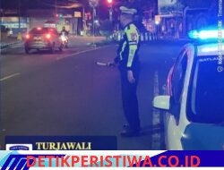 Tekan Angka Laka Lantas, Satlantas Polres Karangasem Gelar Patroli Malam 