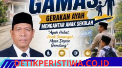 Pemerintah Gampong Uteun Geulinggang Dukung dan Sukseskan Gerakan Ayah Mengantar Anak ke Sekolah (GAMAS)