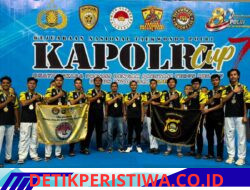 Polda Sumsel Borong 13 Medali pada Kejurnas Taekwondo Kapolri Cup 7, Wujud SDM Polri Presisi yang Unggul
