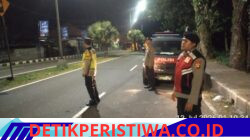 Tingkatkan Keamanan Dini Hari, Polsek Bebandem Gelar Patroli KRYD Sistem Barcode di Jalur Utama dan Objek Vital