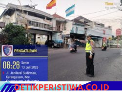 Dengan Sepenuh Hati Anggota Sat Lantas Polres Karangasem Rutin Lakukan PH Pagi, di MAN Amlapura