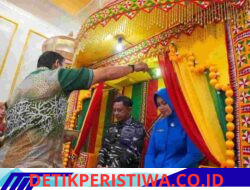 Danlanal Simeulue Jalani Prosesi Peusijuk, Pererat Sinergi Dengan Forkopimda Simeulue