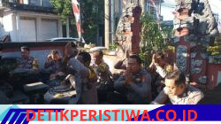 Perkuat Ketakwaan dan Spiritual, Personel Polsek Sidemen Gelar Persembahyangan Bersama dalam Rangkaian Hari Tilem Kasa