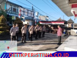 Pimpin Apel Pagi Kanit Reskrim Tekankan pentingnya Kedisiplinan, Tanggung Jawab, dan Kesiapsiagaan Personel dalam Melaksanakan Tugas
