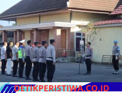 Pimpin Apel Pagi, Wakapolres Karangasem Tekankan Sinergitas Jaga Kamtibmas