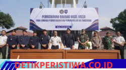 Lapas Pemuda Tangerang Gelar Razia Gabungan dan Musnahkan Barang Hasil Razia Semester I Tahun 2026