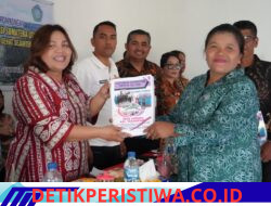 Desa Simbara semakin berbenah, Ketua TP PKK Humbahas Monitoring Desa Percontohan PTP2WKSS Tingkat Provinsi