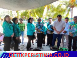 Kelurahan Wangurer Jadi Tuan Rumah Pelatihan Pembuatan Kompos, PKK Kota Bitung Gandeng DLH
