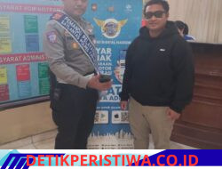 Permudah Layanan Pajak kepada Masyarakat,  Polres Karangasem Sosialisasikan Aplikasi Signal Samsat