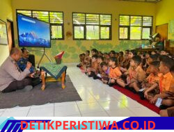 Melalui Program Police Go To School, Polsek Sidemen Edukasi Siswa SD Negeri 2 Tri Eka Buana Cegah Bullying Sejak Dini