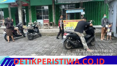 Melalui Patroli Barcode, Polsek Selat Pastikan Situasi Kamtibmas Tetap Kondusif di Wilayah Hukum Polsek Selat