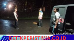 Cegah Kriminalitas dan Lakalantas di Tengah Hujan, Polsek Bebandem Intensifkan Patroli KRYD Malam