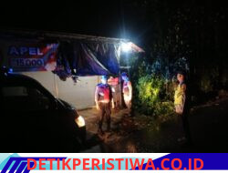 Antisipasi Gangguan Kamtibmas Dini Hari, Polsek Bebandem Gelar Blue Light Patrol
