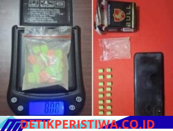 Grebek Sebuah Rumah Sewa di Desa Suko Mulyo Martapura, Polisi Berhasil Ringkus Pelaku Narkotika Beserta Puluhan Butir Pil Ekstacy