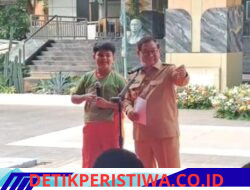 Tampil Bersama Gubernur Pramono Anung, Muhammad Arjuna Azhar Jadi Ikon Siswa Berprestasi Hari Anak Nasional 2026