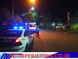 Tekan Angka Pelanggaran Lalulintas, Sat Lantas Polres Karangasem Intensifkan Giat Blue Light Patrol  Pada Malam Hari