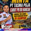 Diduga TBS Sawit dari Kawasan Hutan di Kampar, Elang 3 Hambalang Riau Minta PT Tasma Puja Cabut PB DO Hamzah