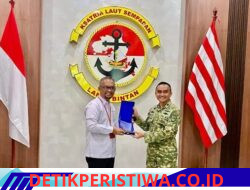 Sukseskan Sensus Ekonomi 2026, Komandan Lanal Bintan Terima Courtesy Call Kepala BPS Kabupaten Bintan