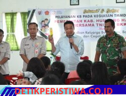 Bupati Tinjau Pelaksanaan Pelayanan KB pada Kegiatan TMMD ke-129 Tahun 2026