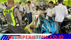 Polantas Karib, Polantas Menyapa Sat Lantas Polres Merangin Amankan 15 Knalpot Brong Di SMK Negeri 1 Merangin