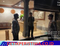 Antisipasi Gangguan Kamtibmas, Personil Polsek Sidemen Gelar Patroli Barcode di Wilkum Polsek Sidemen
