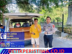 Sat Lantas Karangasem Berikan Kemudahan kepada Masyarakat Bayar Pajak Kendaraan, Melalui Layanan SAMSAT Keliling