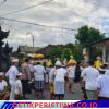 Rangkaian Aci Piodalan Pura Puseh, Polsek Bebandem dan Pecalang Amankan Jalur Mesucian