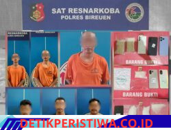 Polres Bireuen Komit Berantas Narkoba, 6 Pengedar Sabu Ditangkap