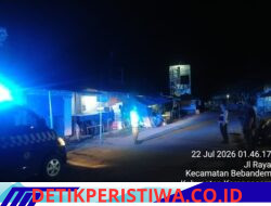 Ciptakan Rasa Aman Dini Hari, Polsek Bebandem Gelar Blue Light Patrol Menyisir Pemukiman dan Objek Vital