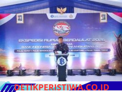 Wujud Sinergi TNI AL dan Bank Indonesia Menjaga Kedaulatan Negara, Danlanal Dumai Hadiri Pelepasan Tim Ekspedisi Rupiah Berdaukat 2026