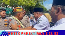 Kapolda Aceh Silaturahmi Dengan Pemda Bireuen, Disambut Peusijuk di Pendopo Bupati