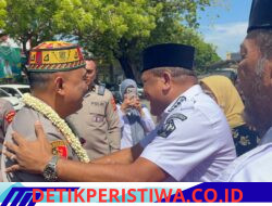 Kapolda Aceh Silaturahmi Dengan Pemda Bireuen, Disambut Peusijuk di Pendopo Bupati