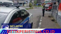 Pastikan Ketertiban dan Kelancaran Arus Lalulintas, Personil Lantas Lakukan Gatur Pagi di Ktl 1 Subagan