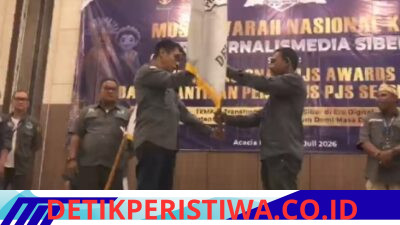 Ketua DPC PJS Pidie Resmi Dilantik, Berhasil Bawa Pulang Bendera Pataka PJS ke Tanah Rencong