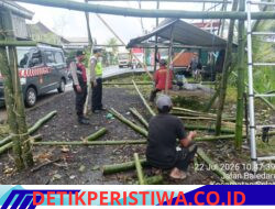 Jaga Kondusivitas Situasi Kamtibmas Wilkumnya, Personel Polsek Selat Intensifkan Patroli Dialogis