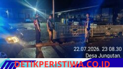Cegah Tindak Kriminalitas Malam Hari, Polsek Bebandem Intensifkan Patroli Dialogis dan Blue Light Patrol