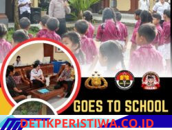 Cegah Aksi Bullying, Bhabinkamtibmas Desa Pempatan Berikan Edukasi kepada Siswa-Siswi SDN 3 Pempatan, Kec. Rendang Melalui Program Police Goes To School 