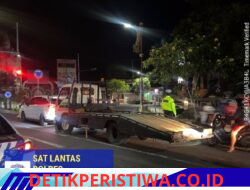 Ciptakan Rasa Aman Pada Malam Hari, Satuan  Lalulintas Polres Karangasem Intensifkan Giat Blue Light Patrol di KTL 1