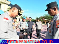 Kapolres Aceh Timur Perketat Disiplin Personel, Tes Urine Digelar, Cegah Judol dan Pinjol
