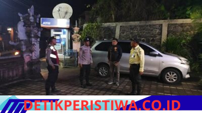 Melalalui Giat Blue Light Patrol, Personil Polsek Selat Sambangi Bank BRI Unit Selat, Perkuat Sinergi Jaga Keamanan Wilayah