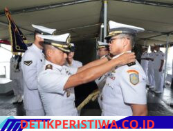 Jabatan Strategis Komandan KRI Teluk Manado-537 Resmi Diserahterimakan